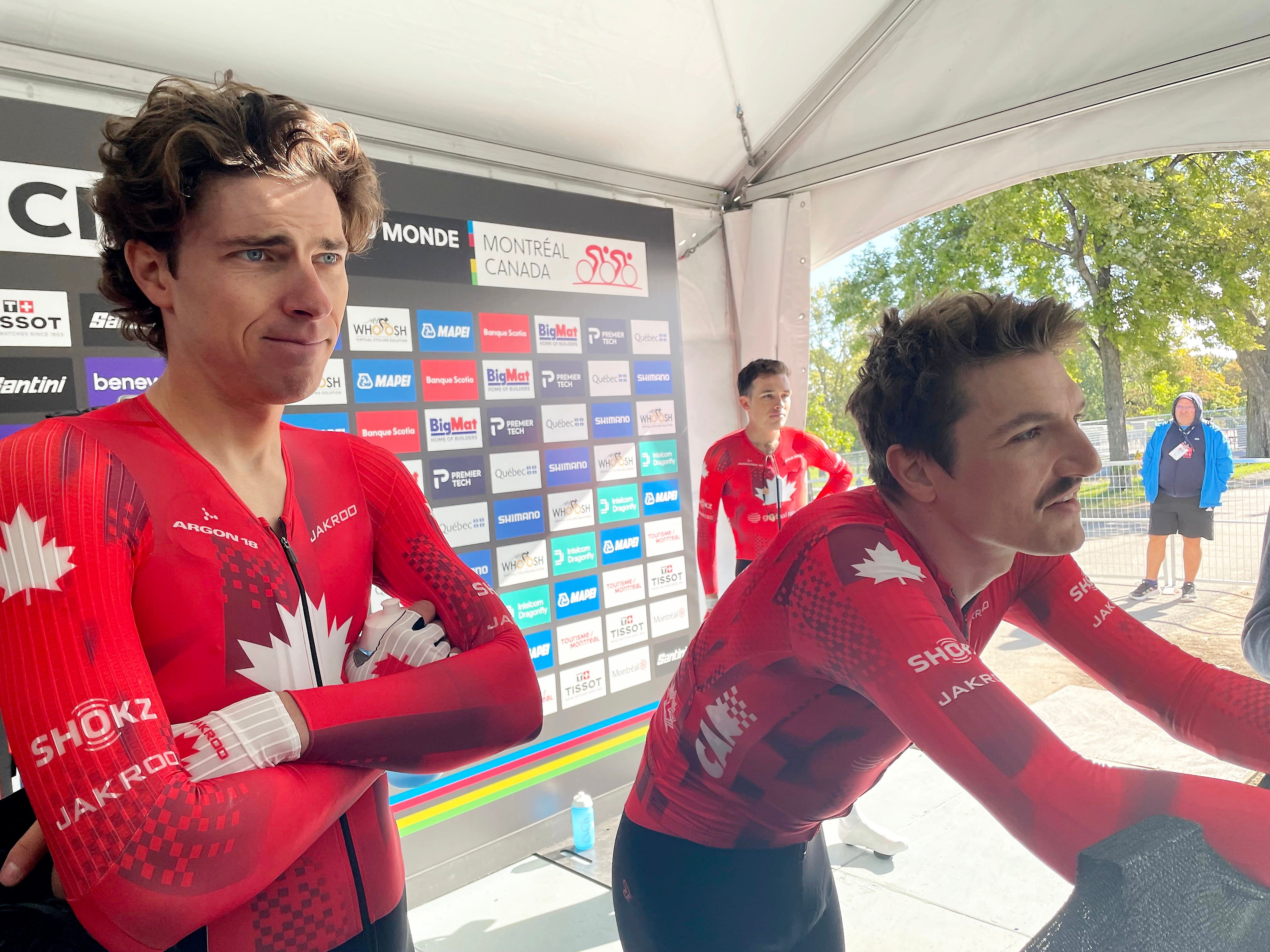 Malchance pour un Québécois au relais mixte du contre-la-montre des Mondiaux de cyclisme sur route de Montréal