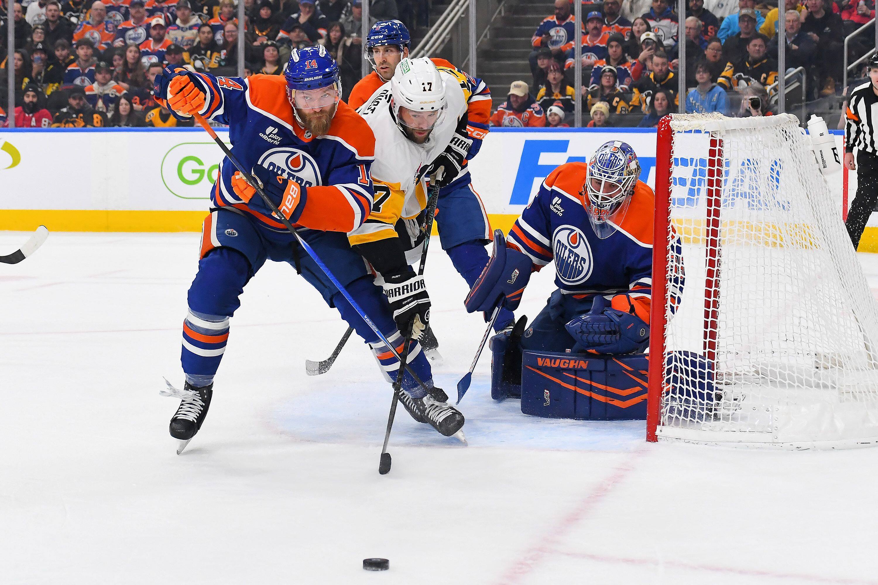 La défensive des Oilers inscrit une première dans l'histoire de la LNH