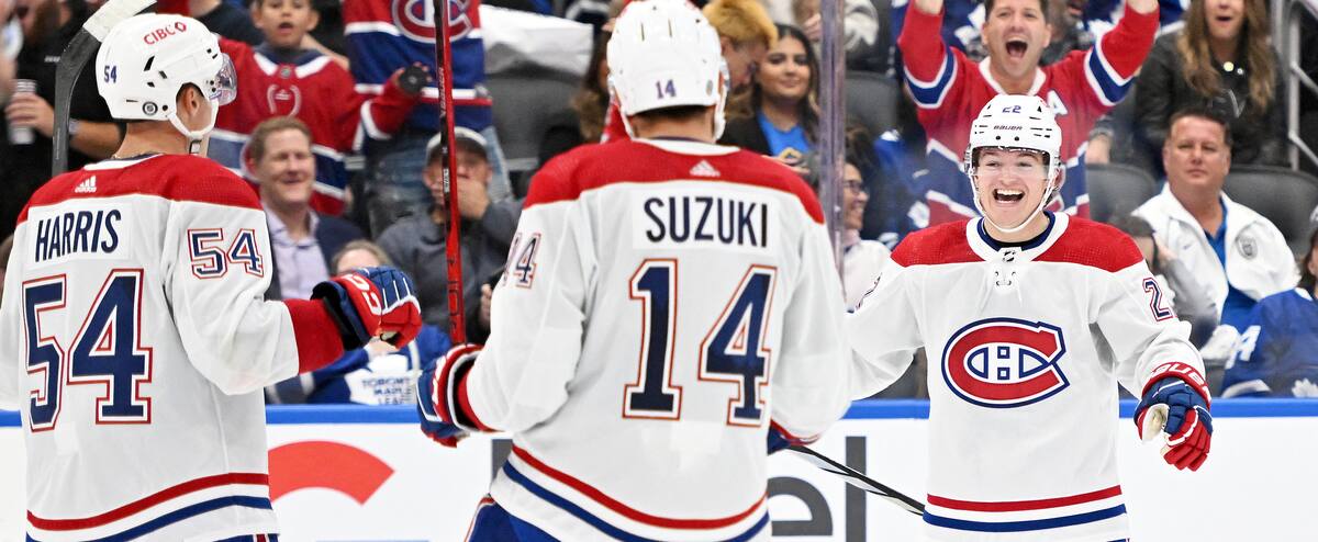 Canadien 5, Maple Leafs 4: Nick Suzuki joue les héros en prolongation