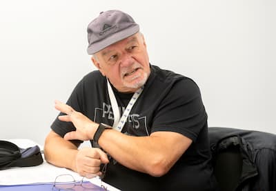 Alain Rheault foi estreado para descobrir todo o talento de Ginette Hatin.