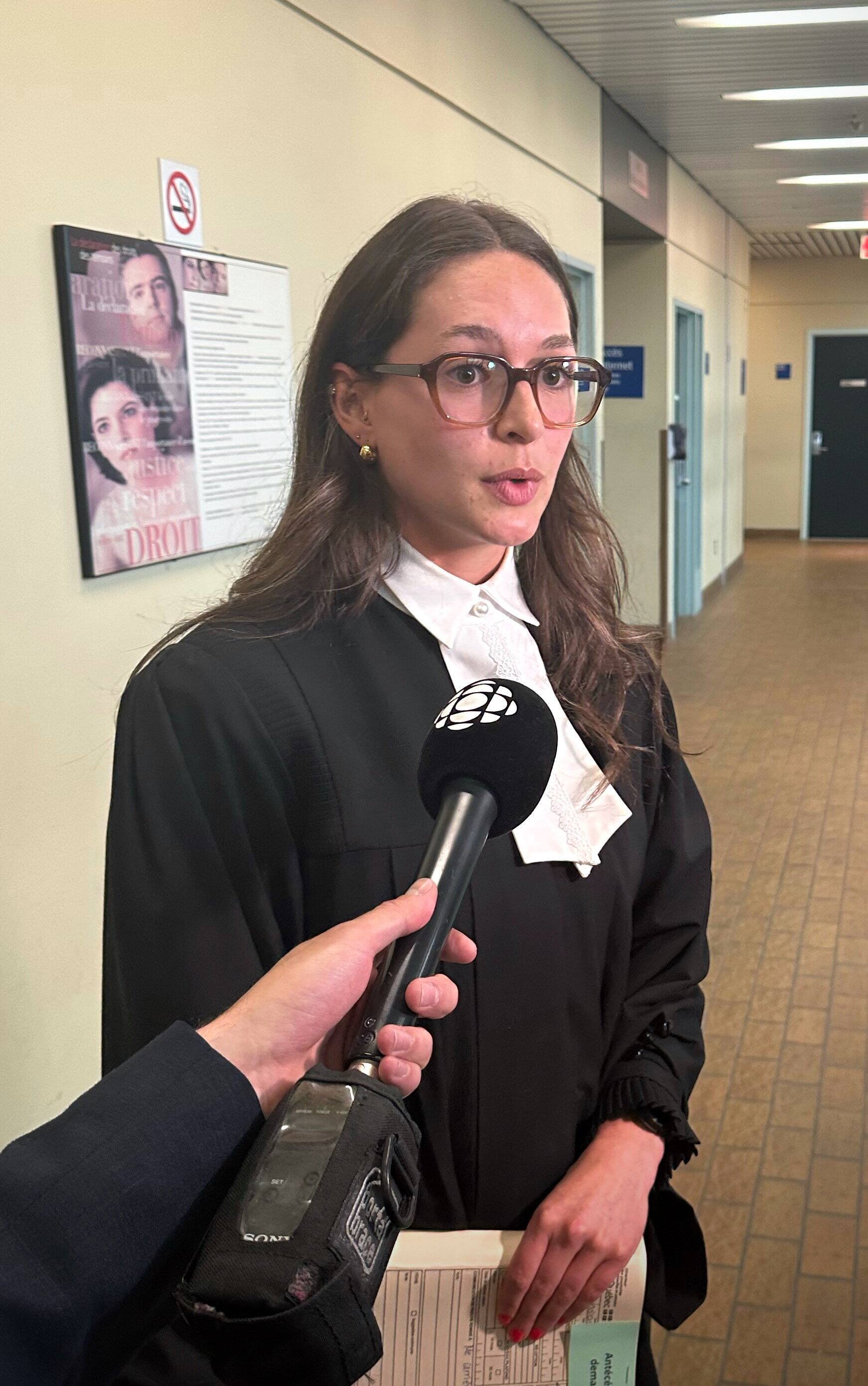 Me Élizabeth Gallant, procureure aux poursuites criminelles et pénales (DPCP), au palais de justice de Québec, le 5 mai 2026.