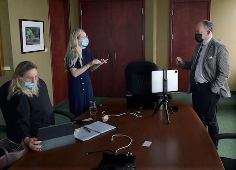 Health Minister Christian Dubey did not hide his pride in the real-time data monitoring tool he and his teams could handle during the epidemic.