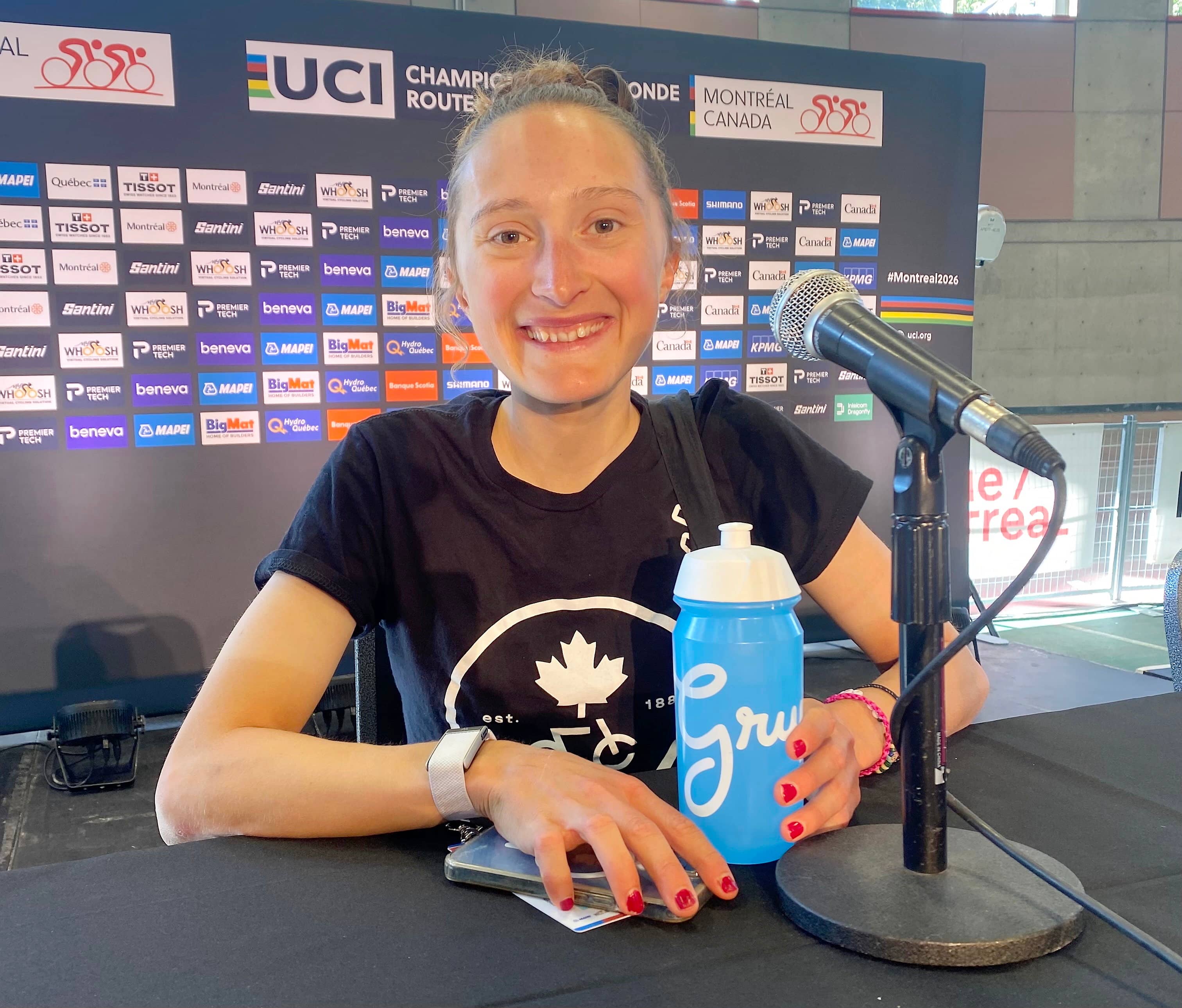 Le véritable secret de la championne québécoise Magdeleine Vallières Mill pour les Championnats du monde de cyclisme sur route