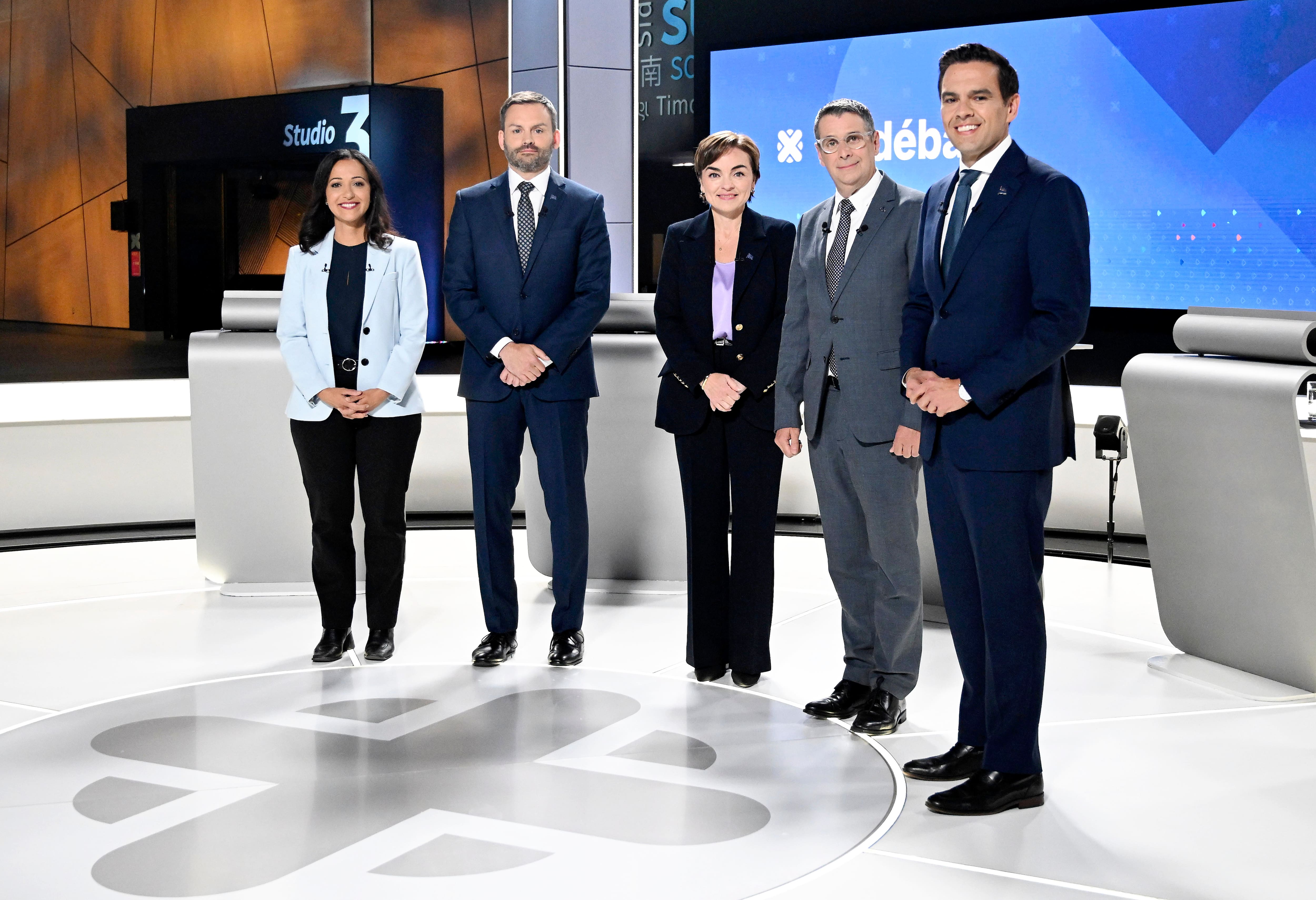 Débat des chefs de Radio-Canada : un référendum coûte que coûte, promet PSPP