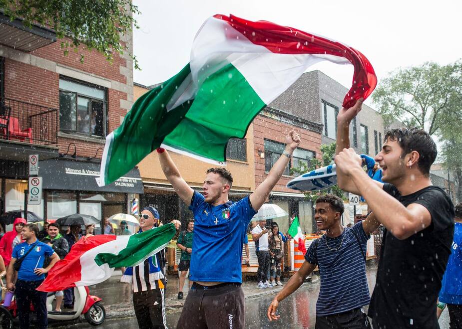 Image principale de l'article La Petite Italie vibre à la victoire de l’Italie