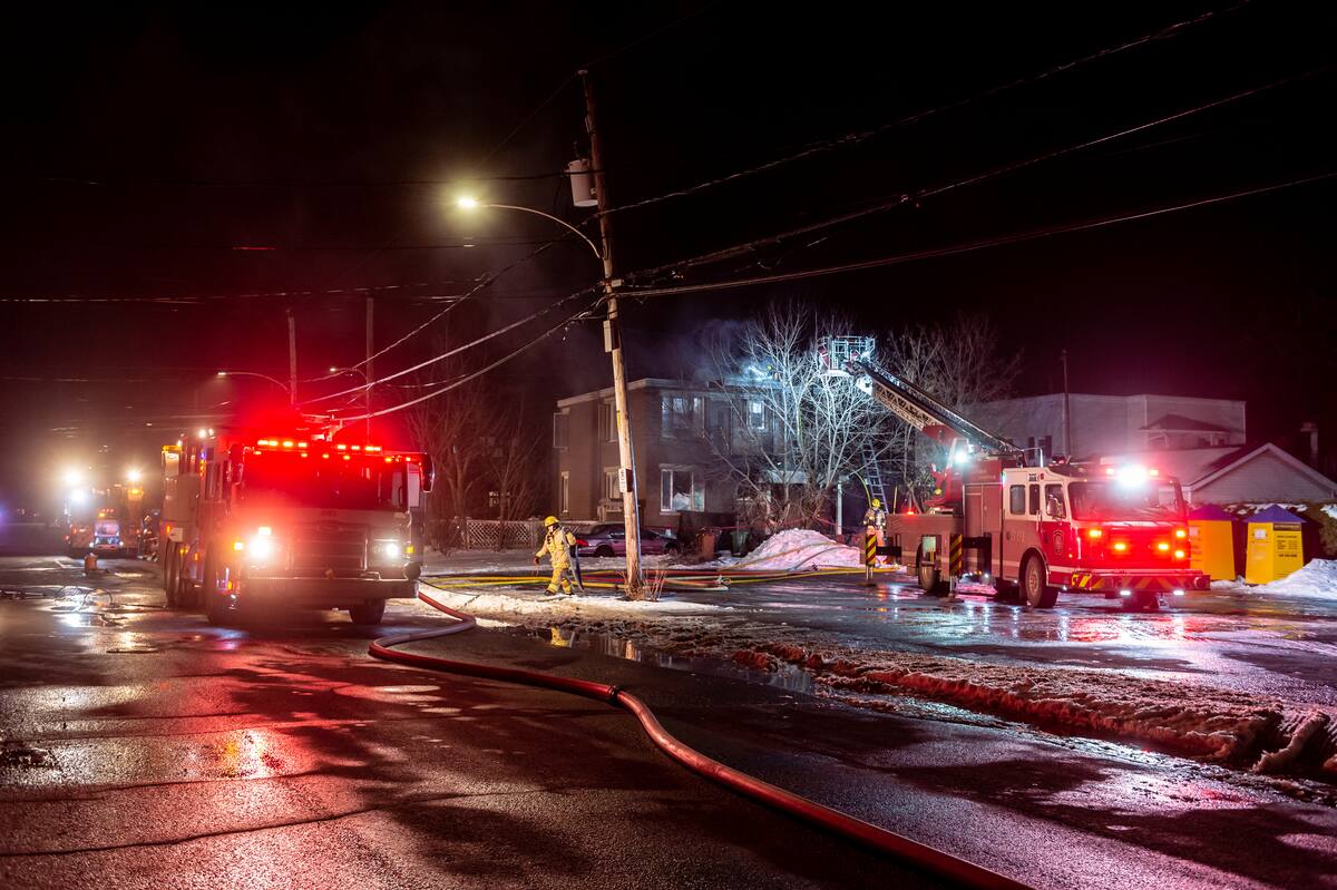 SaintHyacinthe un incendie ravage un immeuble JDQ