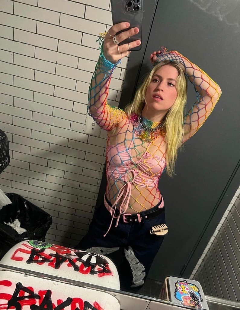 Claudia Bouvette et son look le plus audacieux