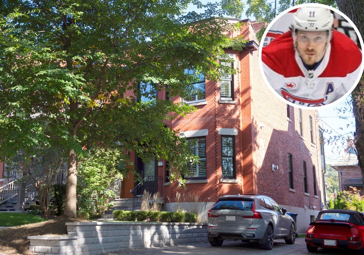 Transaction de la semaine: l’ex-Canadien Brendan Gallagher a vendu sa maison de Westmount