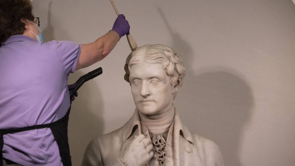 Esclavage: la statue de Jefferson bientôt retirée à la mairie de New York