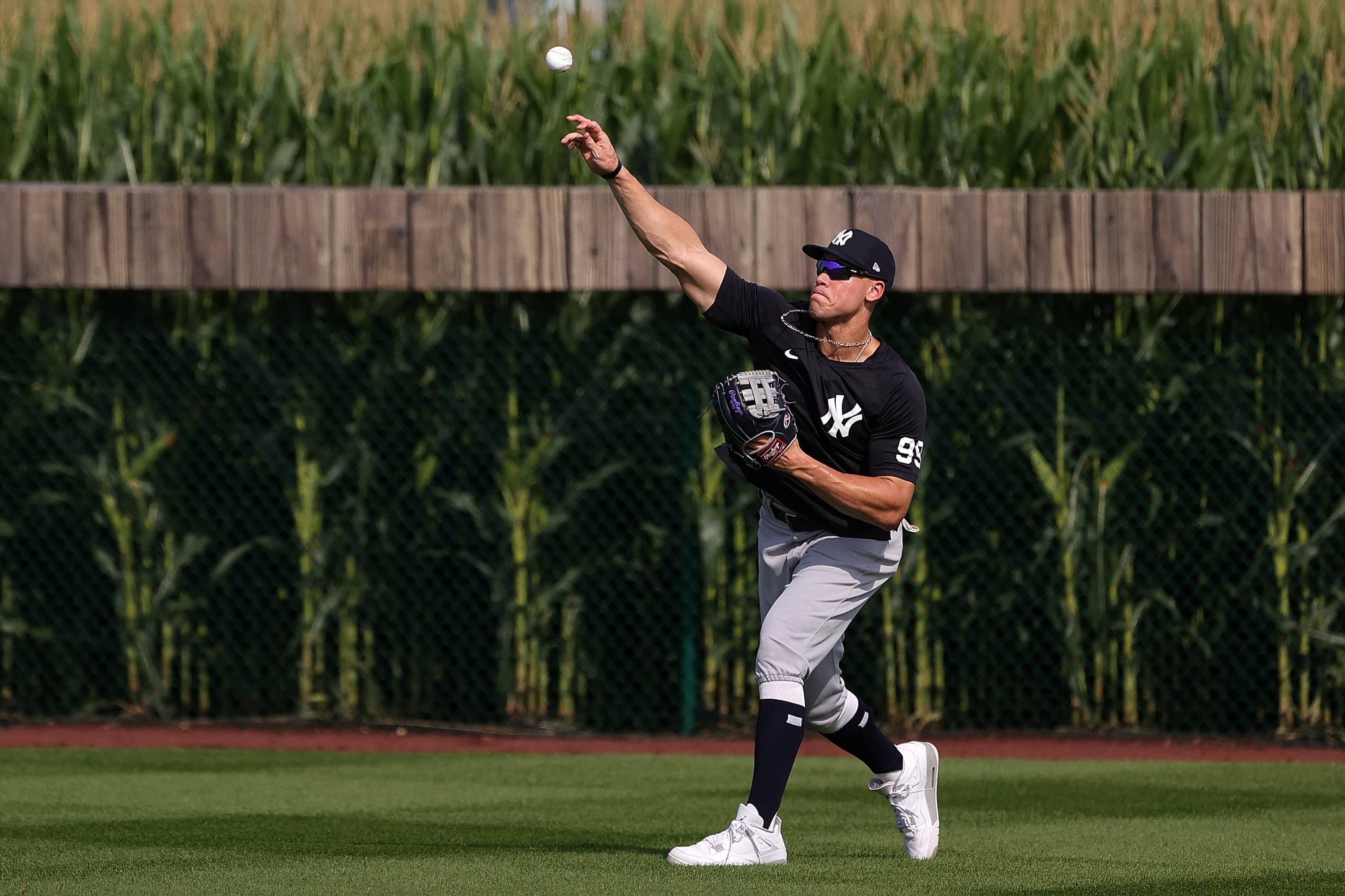 Als Hommage an den Film „Field of Dreams“: Baseball in the Cornfield