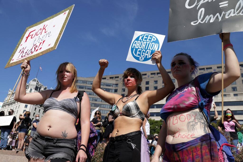 Des milliers de manifestants pour le droit &agrave; l'avortement &agrave; travers les &Eacute;tats-Unis