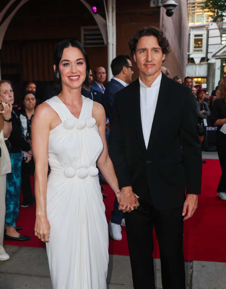 Katy Perry And Justin Trudeau Made Their Red Carpet Debut