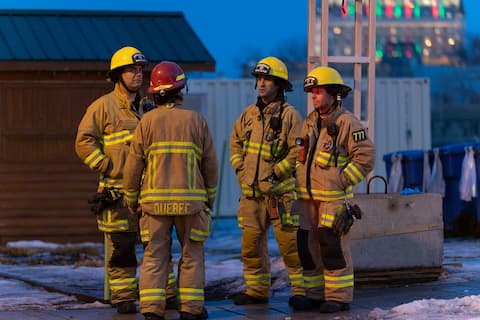 Detonation in the Upper Town of Quebec: a person arrested for the start of a fire in the Youville parking lot