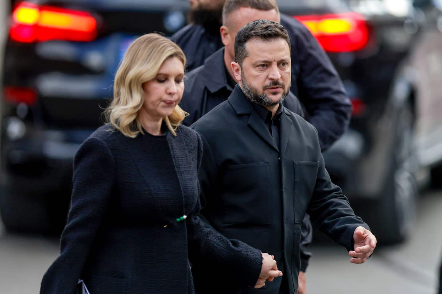 Un drone aurait manqué de peu l'appareil transportant le président ukrainien Volodymyr Zelensky