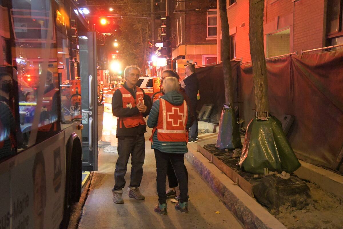 Québec: Un violent incendie ravage un immeuble de trois étages | JDM