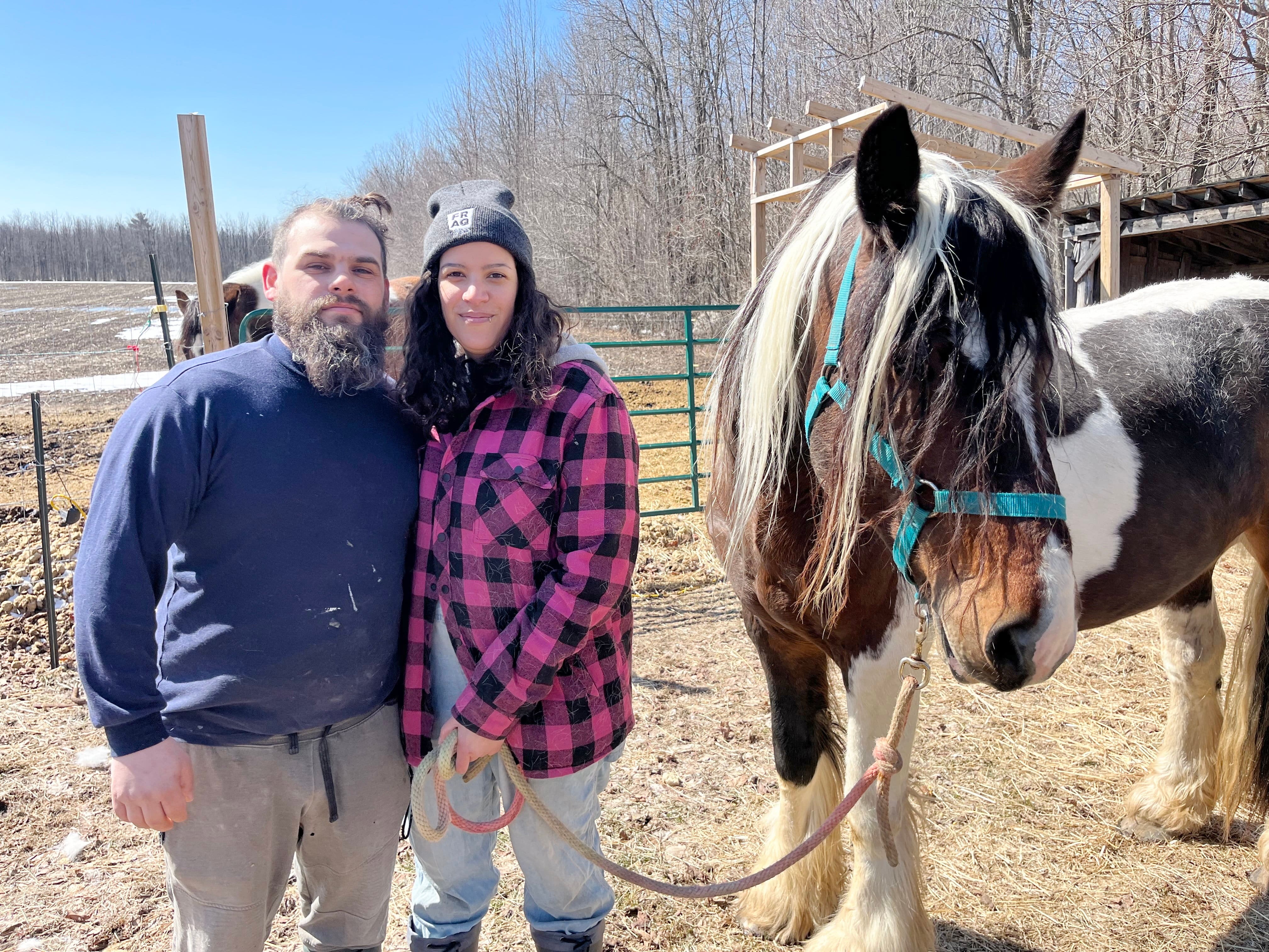 Le TGV entre Québec et Toronto sème le doute sur un projet de ferme porté par une jeune famille