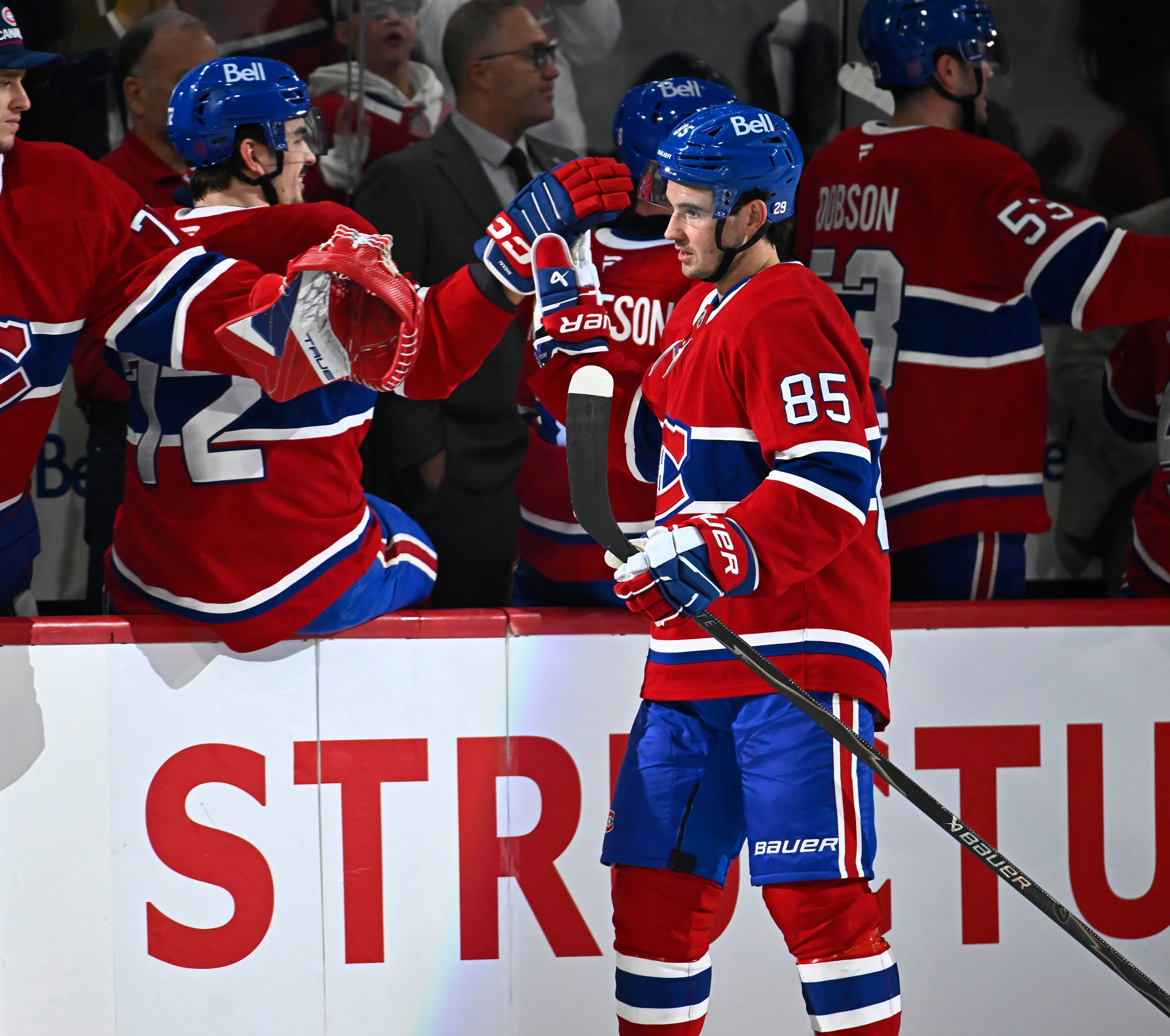 Prolongation de contrat de deux ans avec le Canadien: malgr&eacute; la temp&ecirc;te, Alexandre Texier a continu&eacute; d&rsquo;avancer