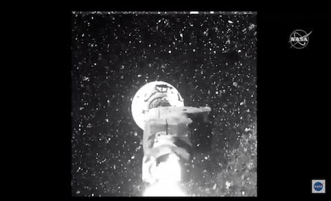 Osiris-Rex probe begins to return to Earth with asteroid patterns on board