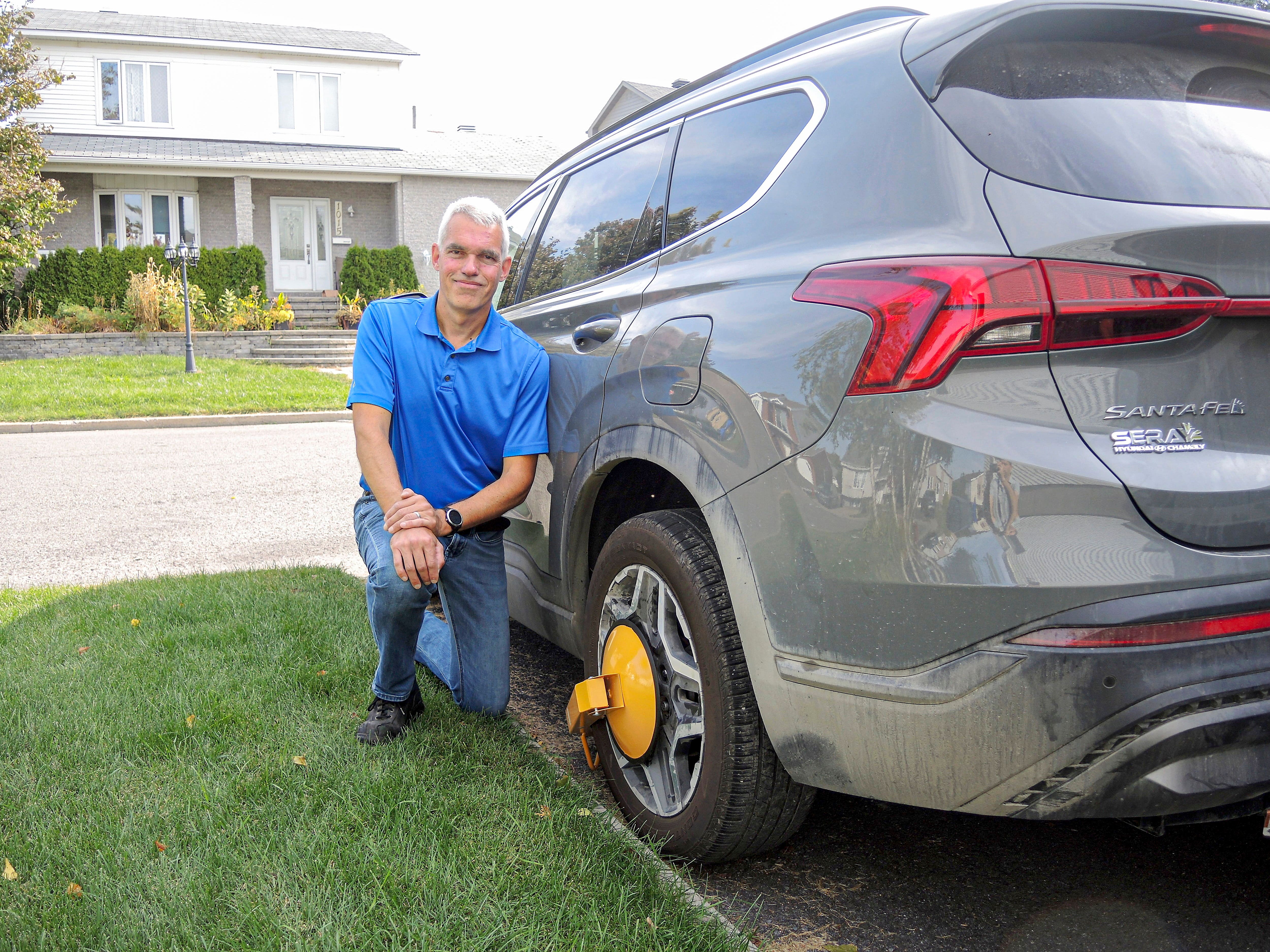 Fl&eacute;au des vols de v&eacute;hicules: des victimes exasp&eacute;r&eacute;es installent... des sabots de Denver