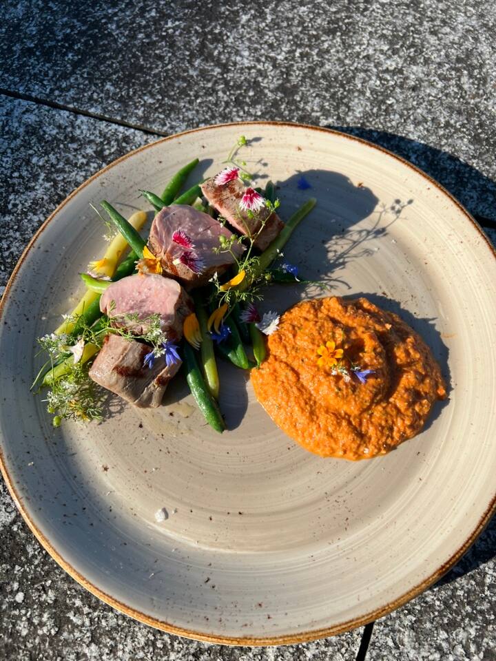 Filet de porc grillé à la flamme