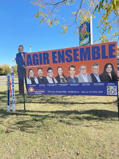 Cordato se postula nuevamente con el partido Le Ralliement des Citoyens de Boisbriand.