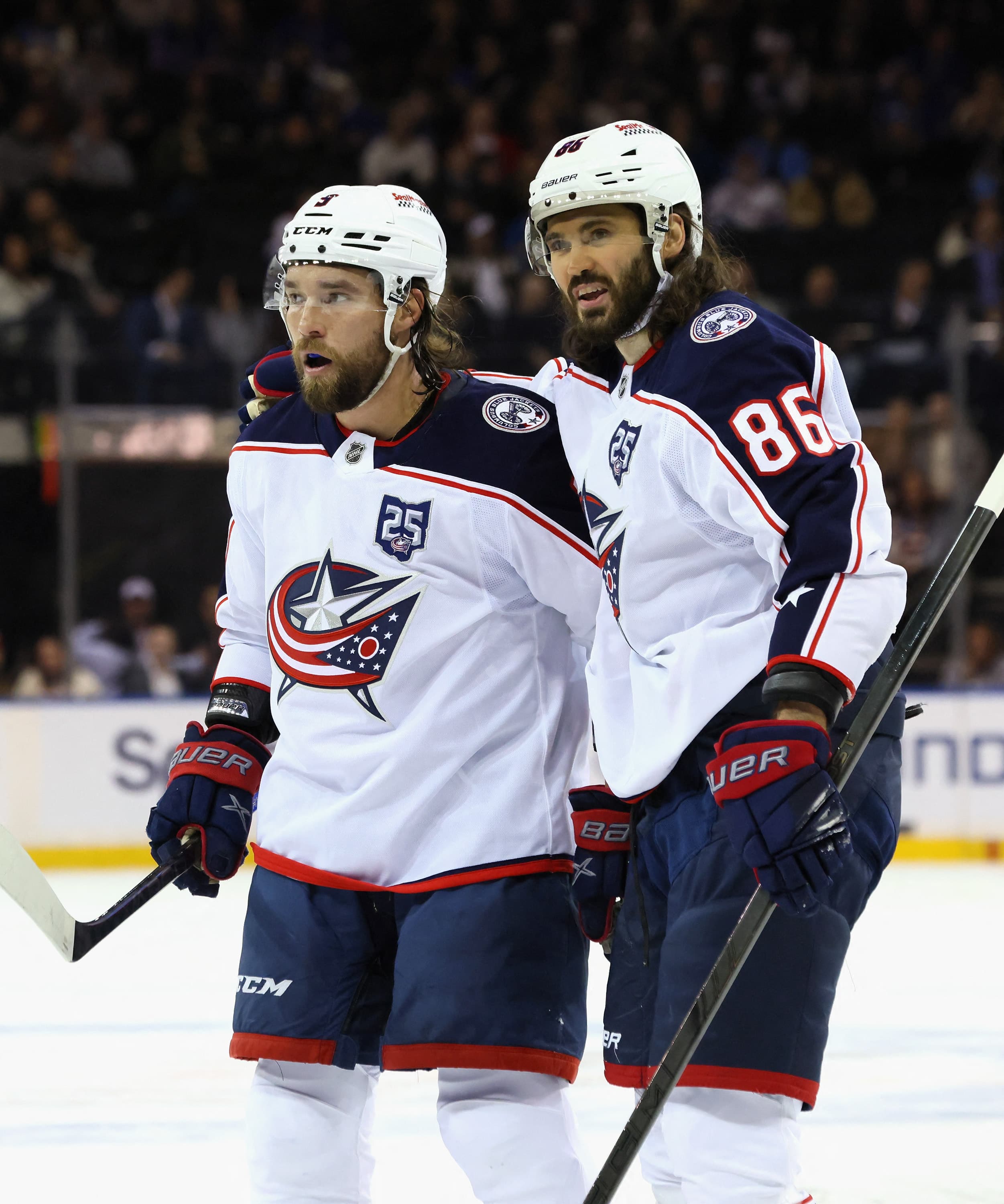 Course aux séries: les Blue Jackets et les Bruins l'emportent