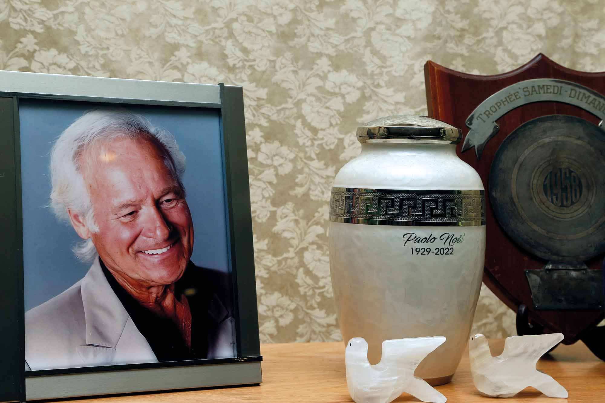 Des adieux émouvants à Paolo Noël