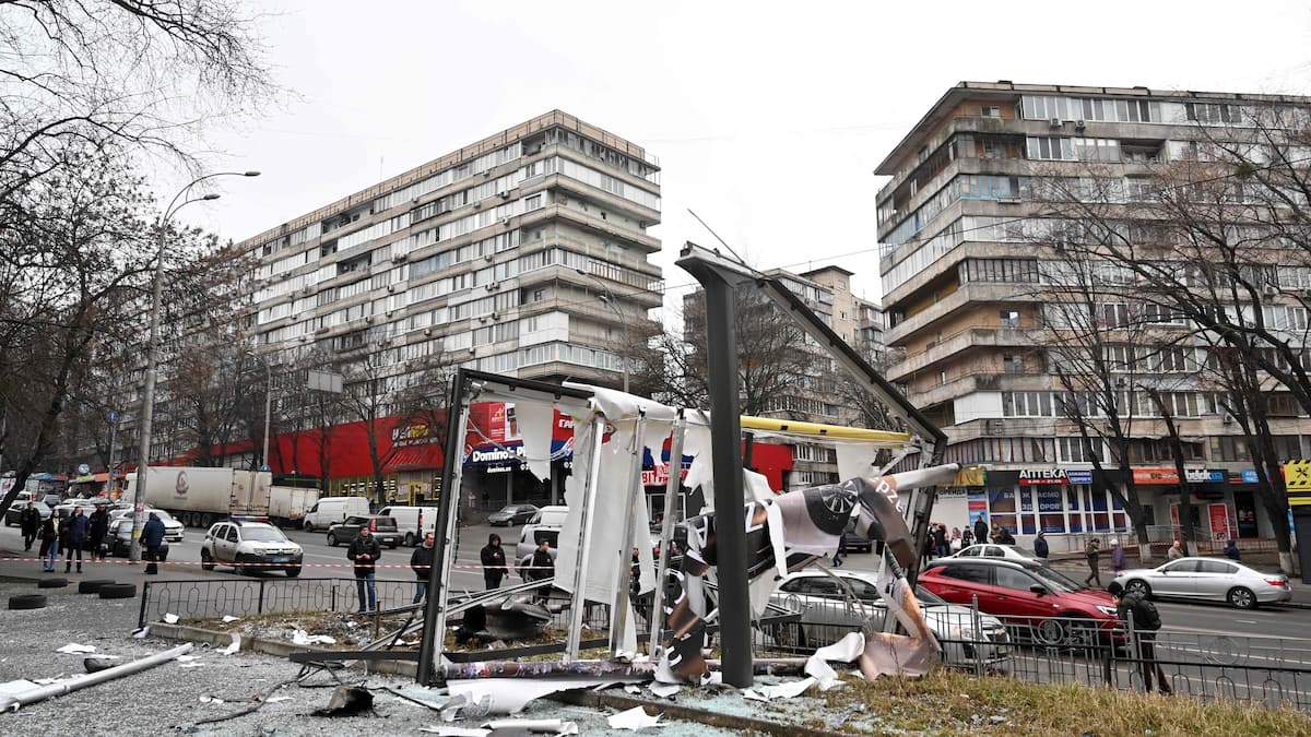 La Russie de Poutine lance l'invasion de l'Ukraine