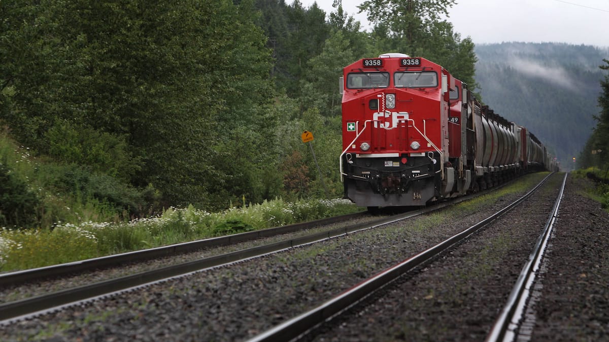 Déraillement de deux trains du CP dans l’Ouest