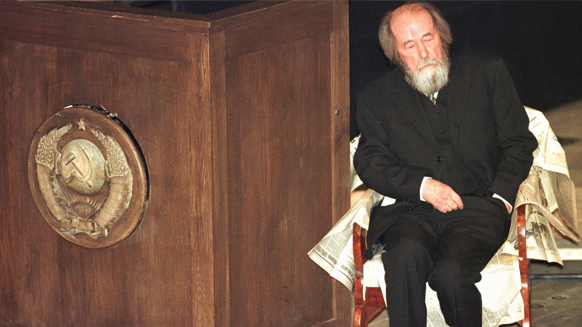 With Solzhenitsyn, political and ideological exile, from yesterday to today With Solzhenitsyn, political and ideological exile, from yesterday to today