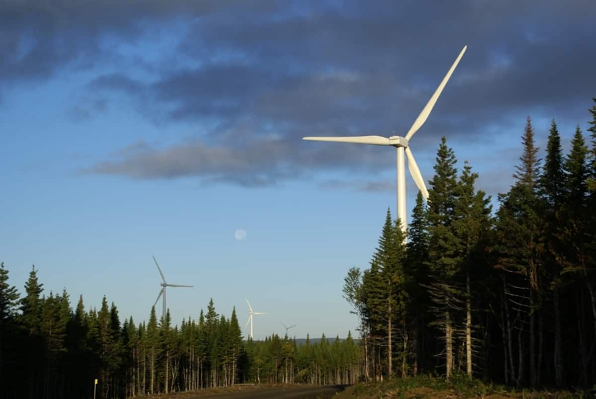 Betrieb des zweitgrößten Windparks in Innergex