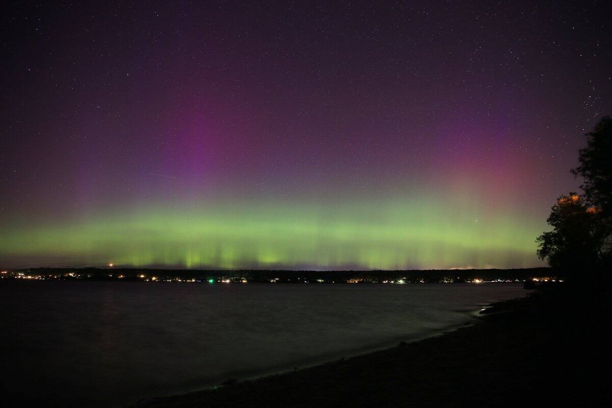 Mire hacia arriba esta noche: la aurora boreal será visible en Quebec 