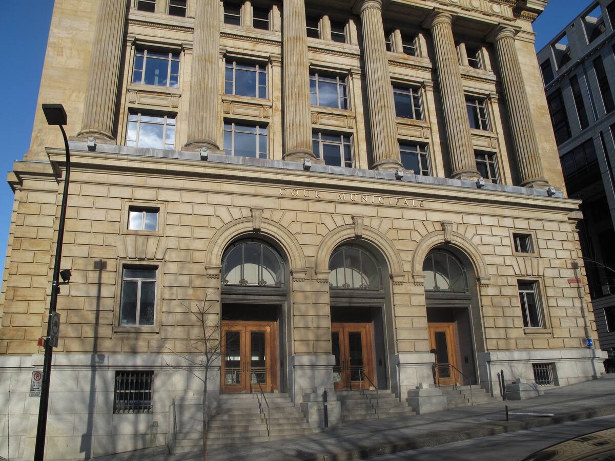 Pas de cas à la Cour municipale de Montréal TVA Nouvelles