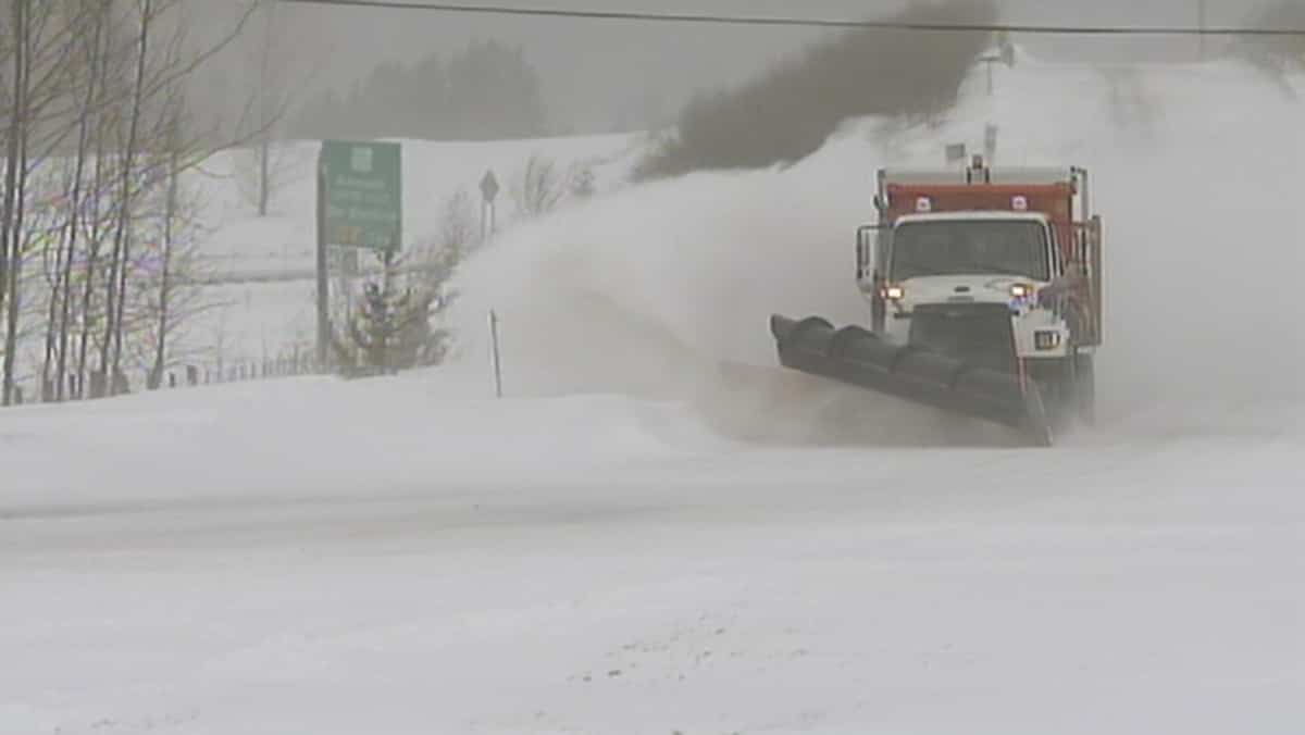 Tempête à l'est du Québec: le MTQ déconseille les déplacements
