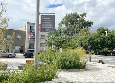 Le Parc Dickie-Moore Dans Parc-Extension à Montréal Le 7. septembris 2025. gads. Foto zoe arcand