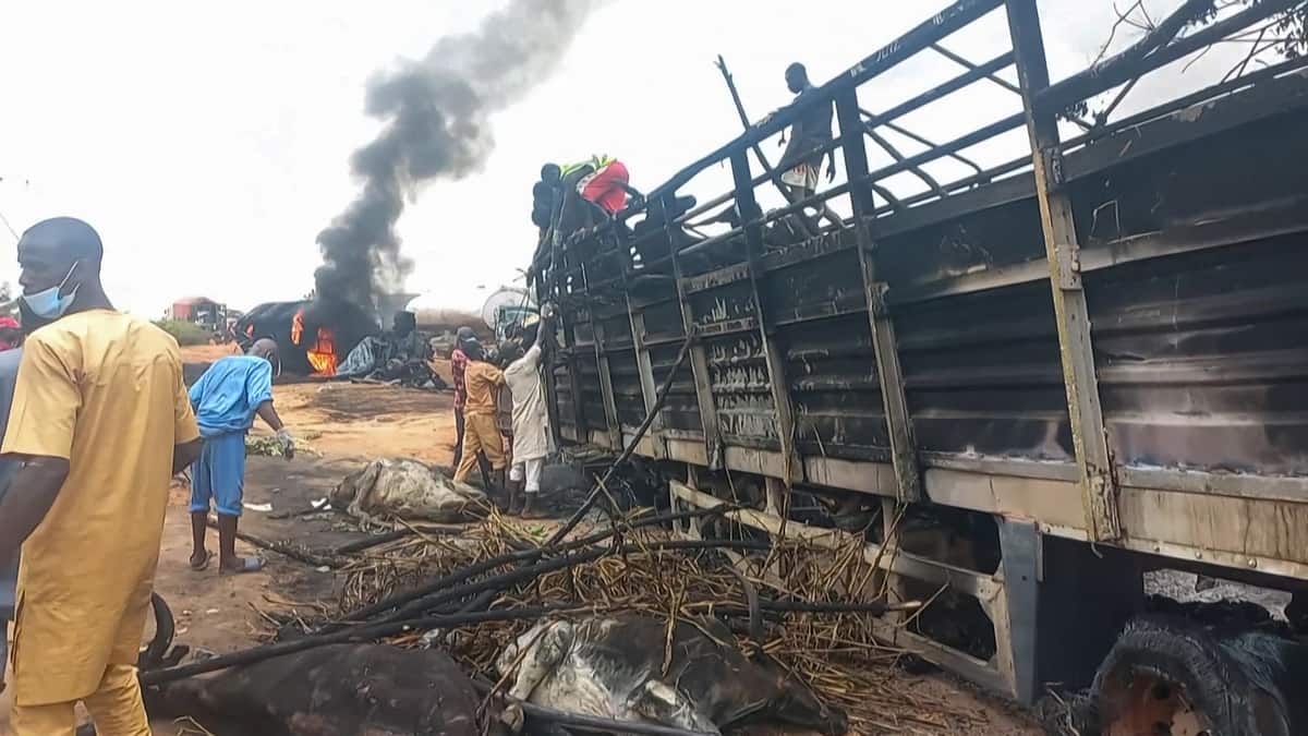Nigeria: au moins 59 morts après l'explosion d'un camion-citerne