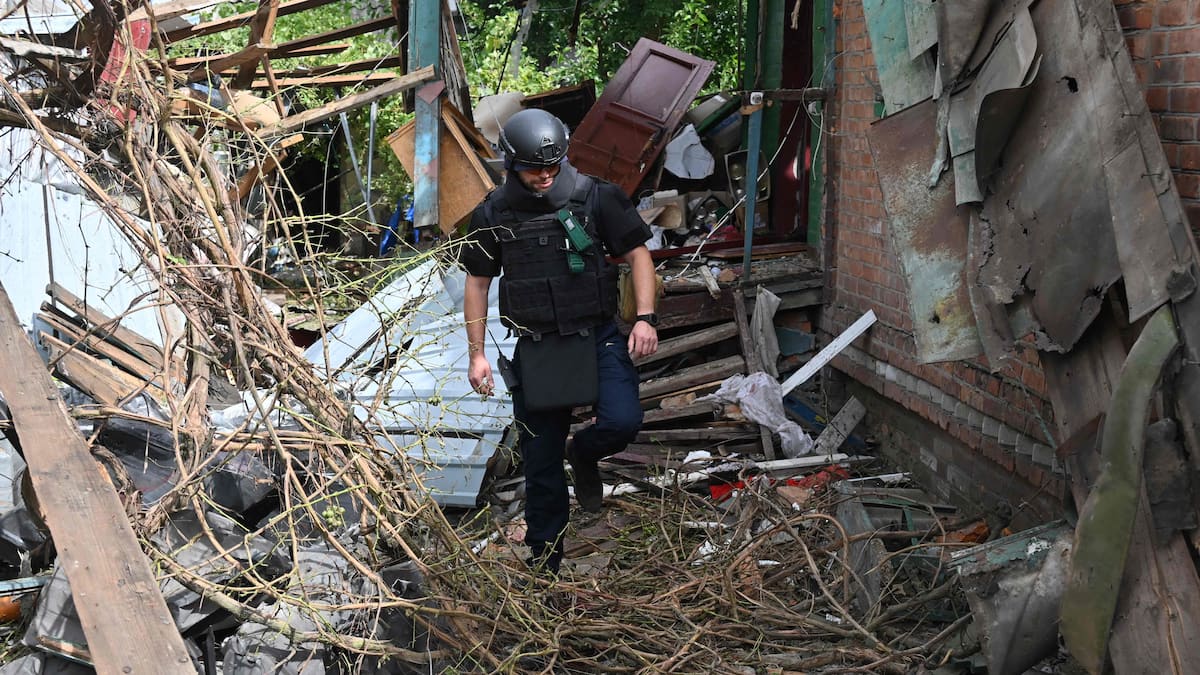 Six dead in occupied areas of Ukraine and a Russian border village Six dead in occupied areas of Ukraine and a Russian border village