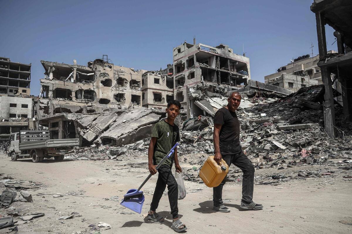 Il faudra 14 ans pour d&eacute;blayer les 37 millions de tonnes de d&eacute;bris &agrave; Gaza, selon l'ONU