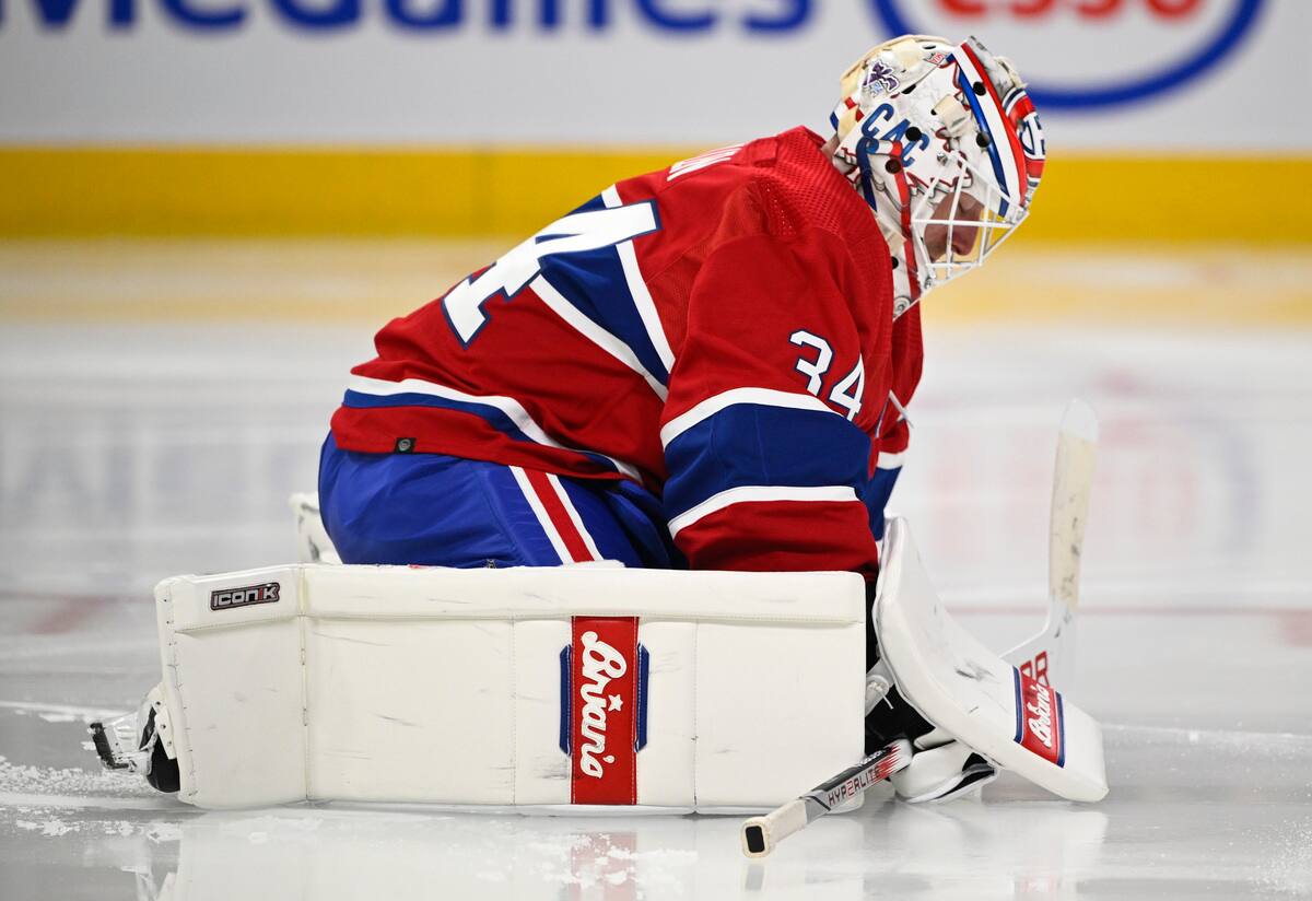 Jake Allen foudroy&eacute; par le Lightning