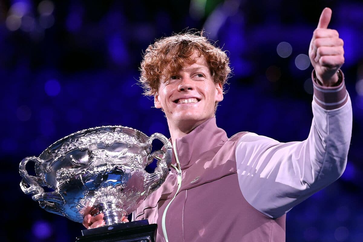 ヤニク・シナーにとって初のメジャータイトル