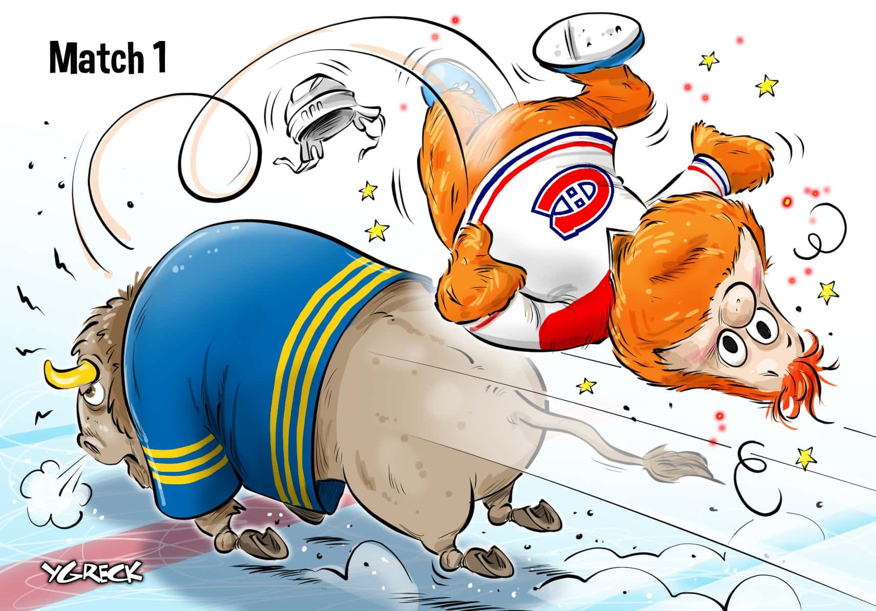 La caricature d’Ygreck