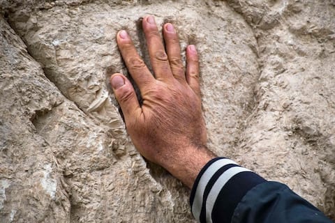 Israel: discovery of a mysterious handprint in East Jerusalem