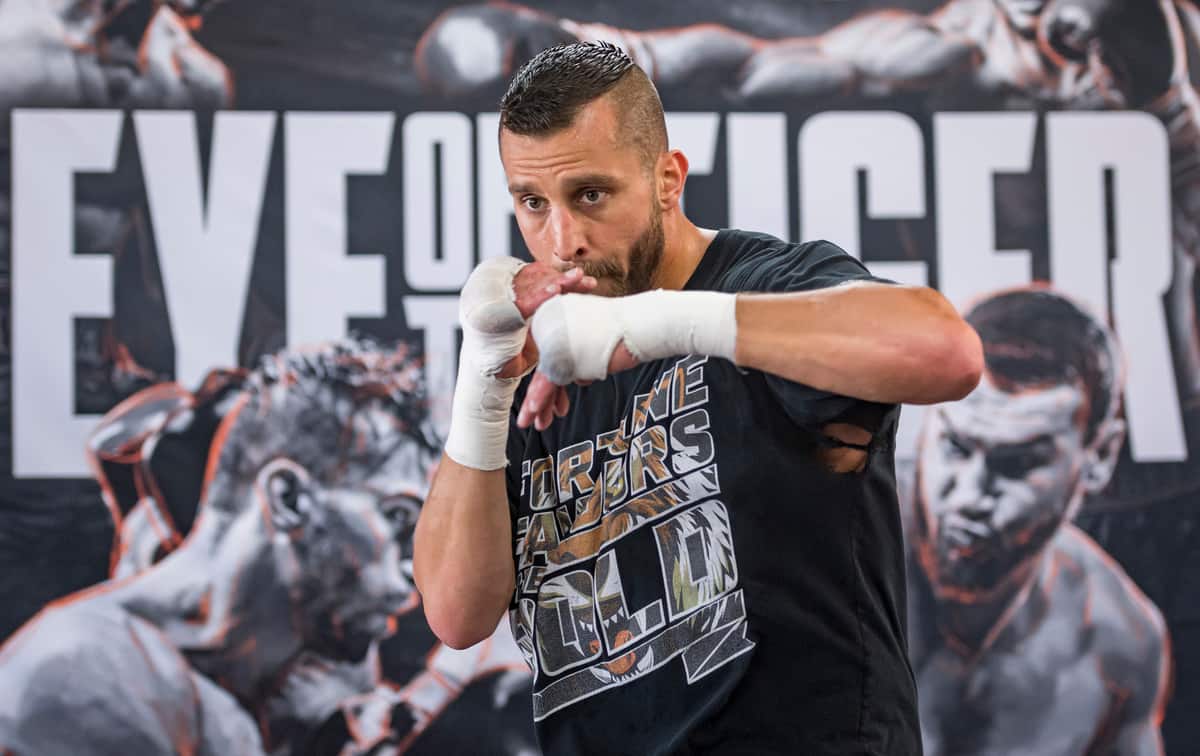 David Lemieux en deuil de son père