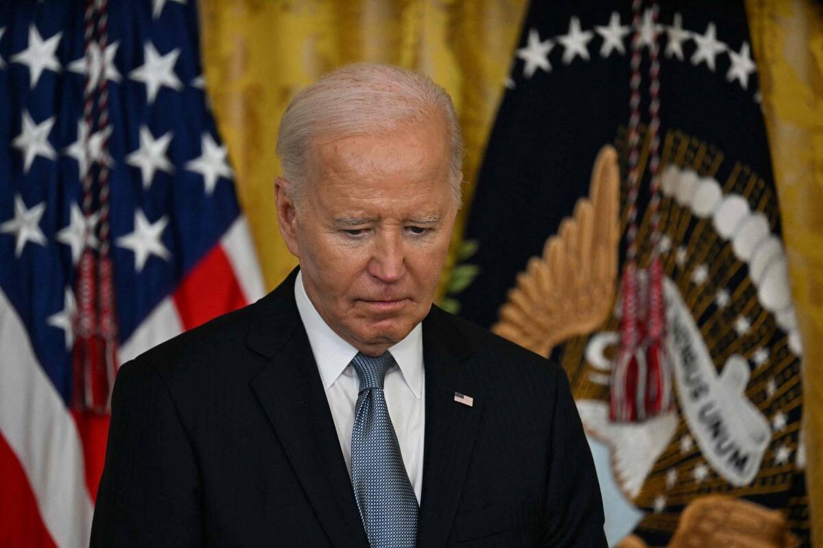 F&ecirc;te nationale tendue pour Biden, en pleine crise sur sa candidature