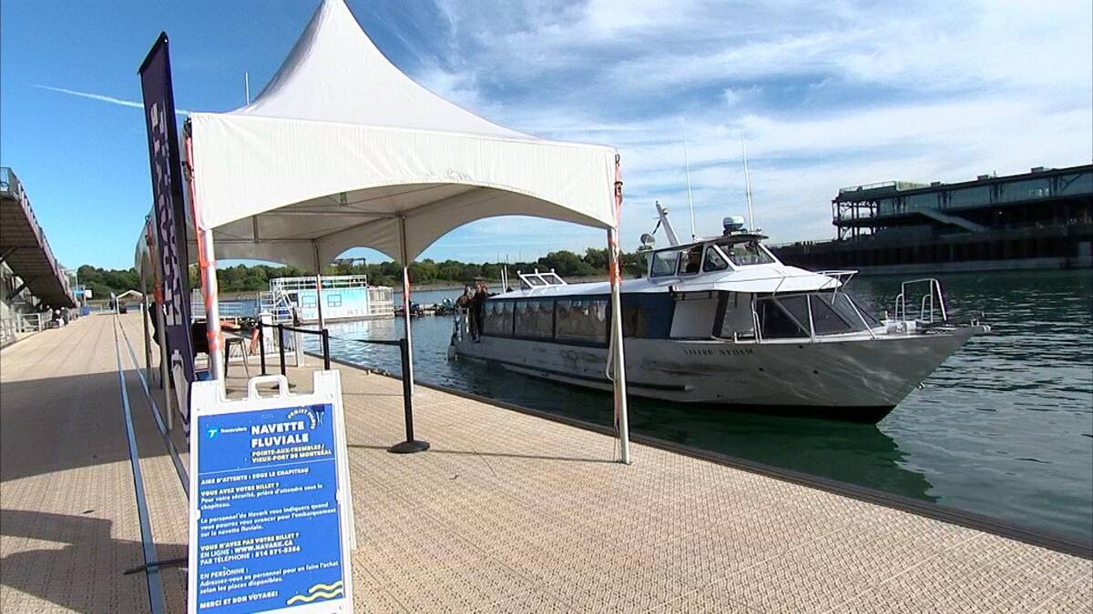 PointeauxTrembles la navette fluviale de retour TVA Nouvelles