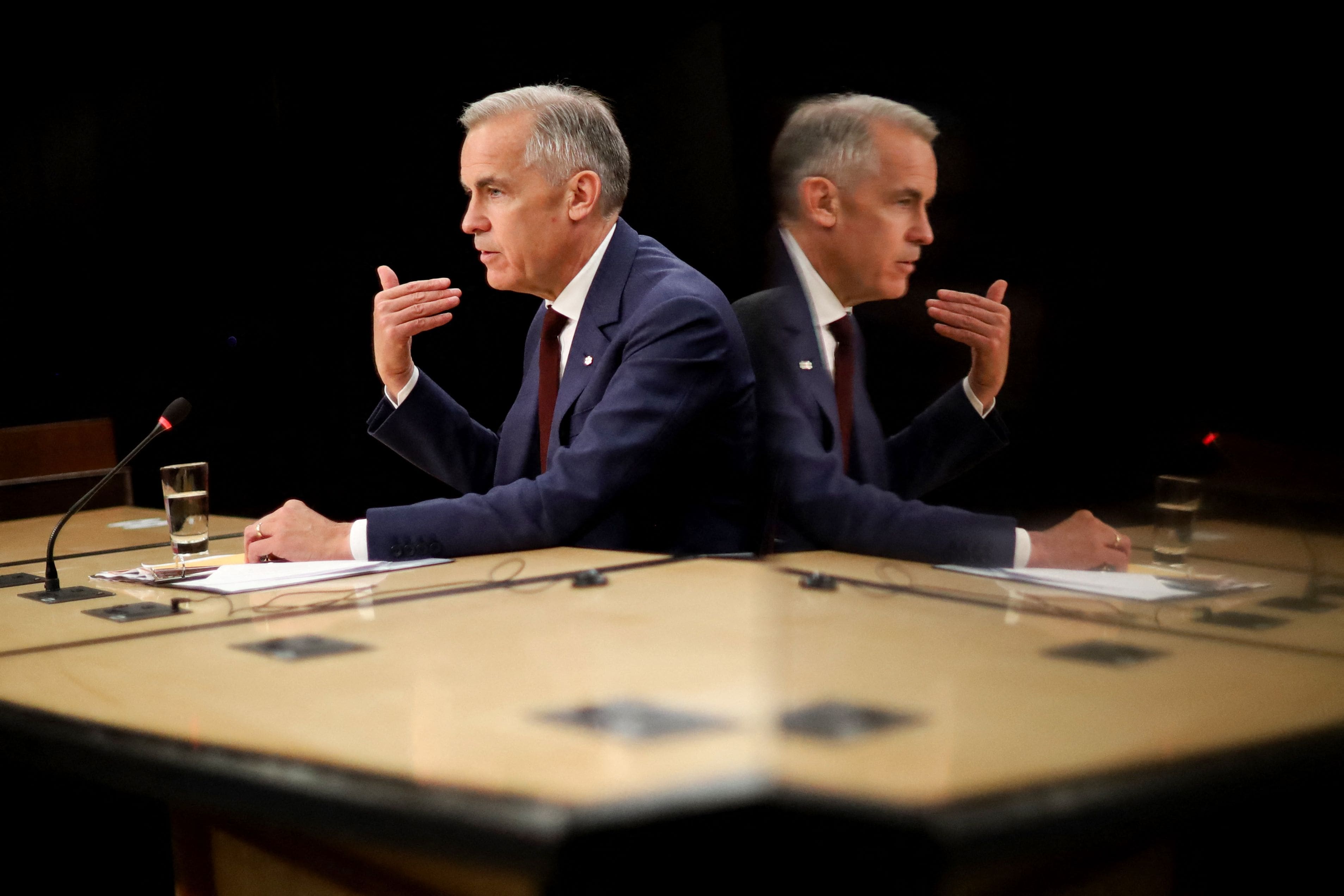 Meneur des sondages, Mark Carney l’a facile lorsqu’il fait le bilan de son année.