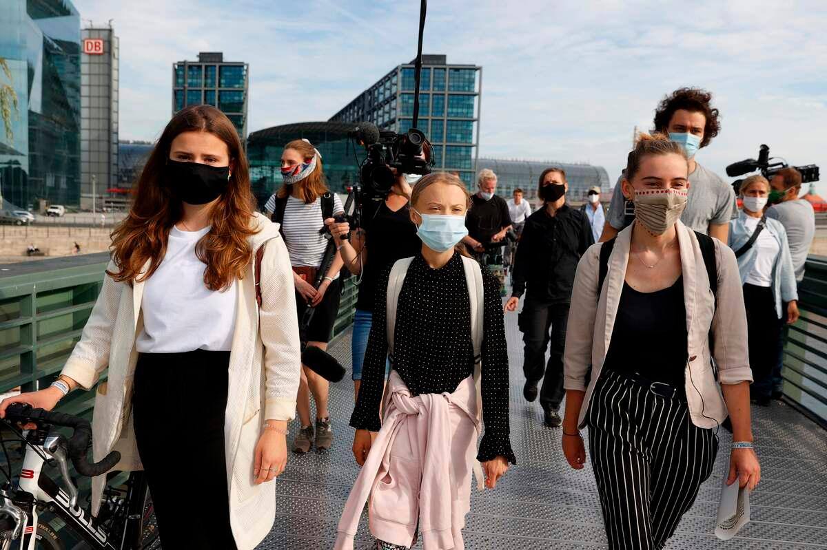 Climate Greta Thunberg Received By Merkel Denounces Political Inaction Balthazar Korab