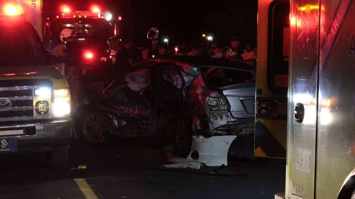 Collision majeure à Acton Vale: un conducteur percuté succombe à ses blessures