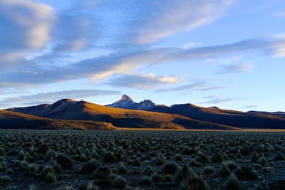 Il giovane ciclista ha scoperto paesaggi incredibili durante la sua avventura, come questo immortalato nell'arcipelago della Terra del Fuoco, un'area divisa tra Cile e Argentina. / Fotografia: William Florey. Presentato il 19 aprile 2024.