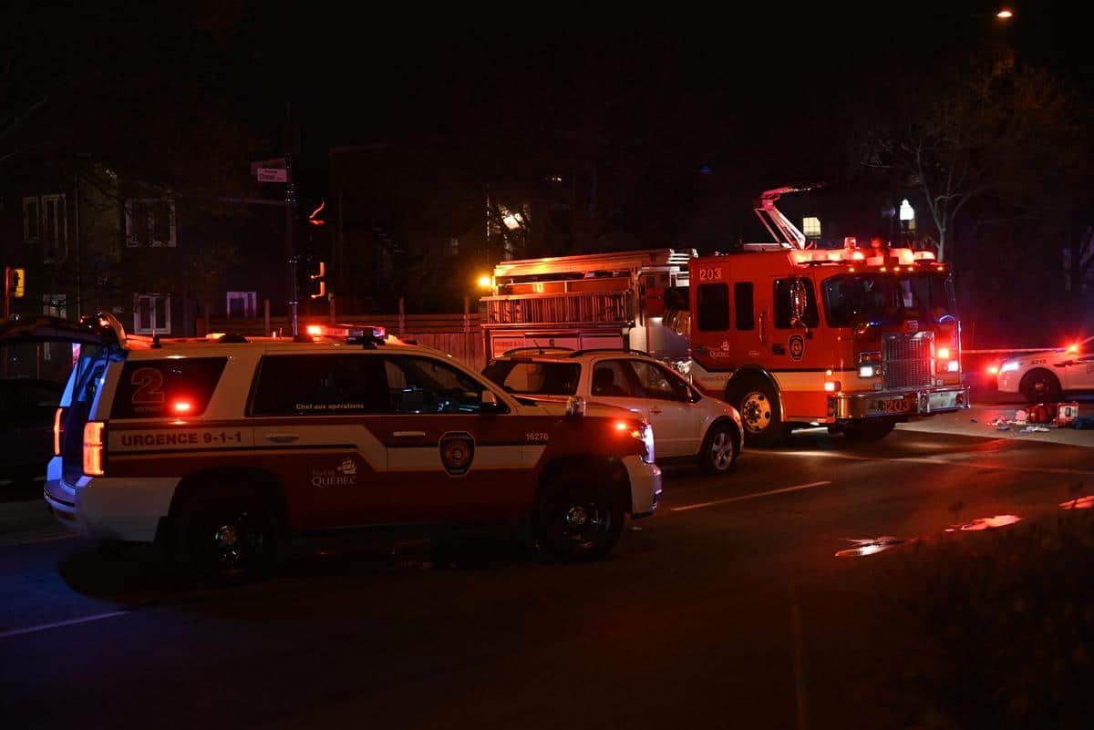 Collision &agrave; Limoilou: une pi&eacute;tonne entre la vie et la mort